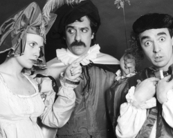 Marina Skell, Hugo Gorbán, Carlos De Matteis en 1986